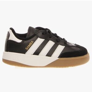 NWOT adidas Samba Toddler Sneakers Black/White/Gum US 3K